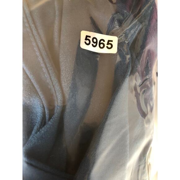 Dress The Population Jordan Gown Sleeveless V-Neck Mermaid Peacock Blue NWT L - Picture 9 of 9